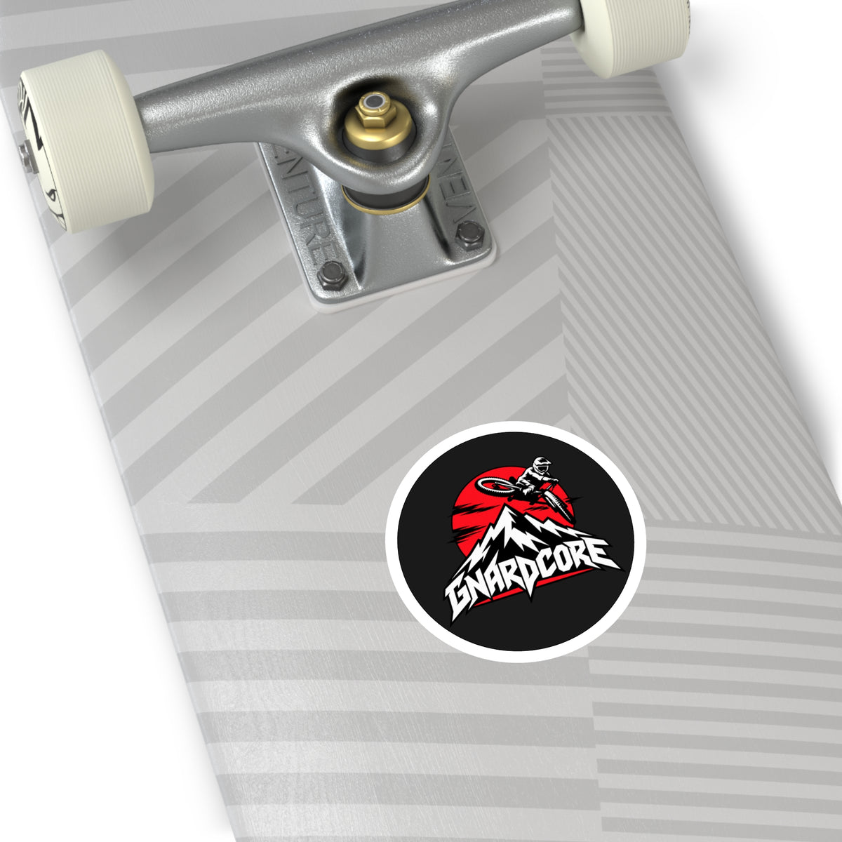 GNARDCORE Round Sticker
