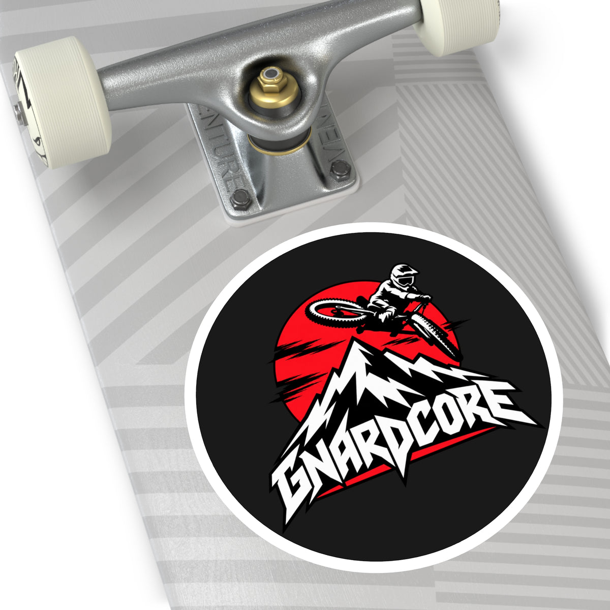 GNARDCORE Round Sticker